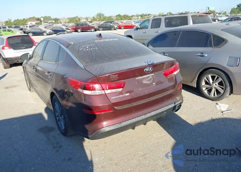 2019 Kia Optima Lx из США, поврежденный, VIN 5XXGT4L30KG357943